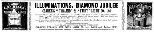 Diamond Jubilee lights advertisement Diamond Jubilee lights advertisement