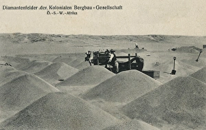 Diamonds Gallery: Diamond mining in German south west Africa