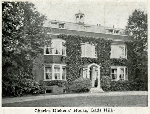 Dickens Home at Gads Hill, Rochester, Kent Dickens Home at Gads Hill, Rochester, Kent