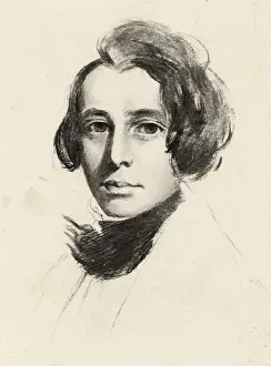 Charles Dickens Biography Images Prints: Dickens Young Man