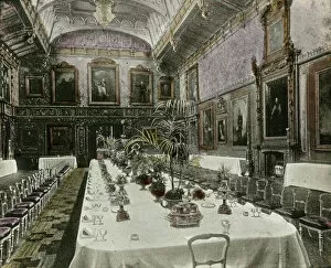 Windsor Gallery: Dining Room, Windsor Castle, Windsor, Berkshire