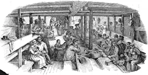 Dinner on board an Emigrant Ship, 1844 Dinner on board an Emigrant Ship, 1844