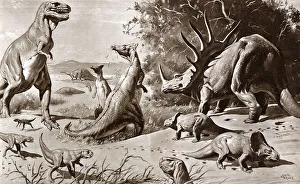 Dinosaurs of the Cretaceous Period - Gobi Desert Dinosaurs of the Cretaceous Period - Gobi Desert