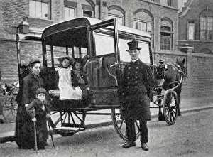 Disabled Children in London Going to School by Ambulance Disabled Children in London Going to School by Ambulance