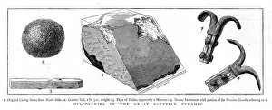 Discoveries in the Great Egyptian pyramid Discoveries in the Great Egyptian pyramid