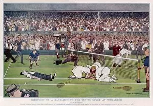 Comic Gallery: Discovery of a Dandelion on Centre Court