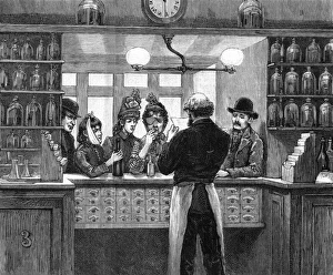 The Dispensary at the London Hospital, Whitechapel The Dispensary at the London Hospital, Whitechapel