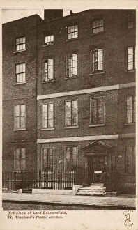 Disraelis Birthplace, 22 Theobalds Road, London Disraelis Birthplace, 22 Theobalds Road, London