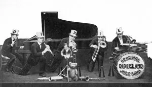 Mascot Gallery: The Dixieland Jazz Band, c. 1919