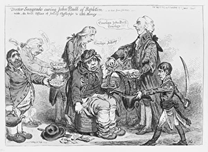 Doctor Sangrado curing John Bull of repletion-with the kind Doctor Sangrado curing John Bull of repletion-with the kind