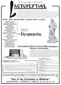 Doctor's remedy use Lactopeptine reliving indigestion and dyspepsia Doctor's remedy use Lactopeptine reliving indigestion and dyspepsia