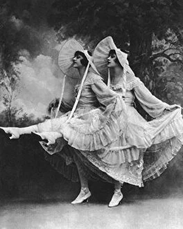 Lucile Gallery: Dolly Sisters in their dancing frocks