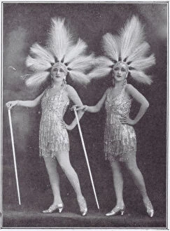 Flappers Gallery: The Dolly Sisters in Paris en Fleurs, Casino de Paris, Paris, 1925 Date: 1925