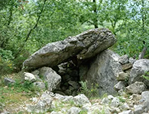 Dolmen of Pedracabana. Catalonia. Spain Dolmen of Pedracabana. Catalonia. Spain