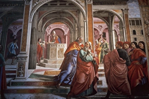 Domenico Ghirlandaio (1449 1494). Expulsion of Joachim Domenico Ghirlandaio (1449 1494). Expulsion of Joachim