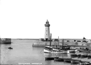 Early 1900s Print of Donaghadee Harbour, Northern Ireland