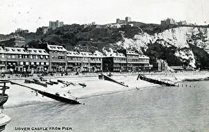 Seaside Collection: Dover Castle from the Pier, Kent