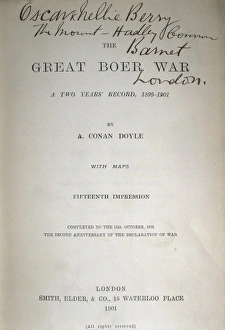DOYLE, Arthur Conan (1859-1930). British writer DOYLE, Arthur Conan (1859-1930). British writer