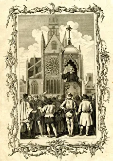 Dr Shaw Preaching at St. Paul's Cross, London Dr Shaw Preaching at St. Paul's Cross, London