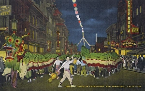 Dragon Dance, Chinatown, San Francisco, California, USA Dragon Dance, Chinatown, San Francisco, California, USA
