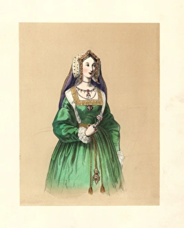 Clapham Gallery: Dress of the early part of the reign of King