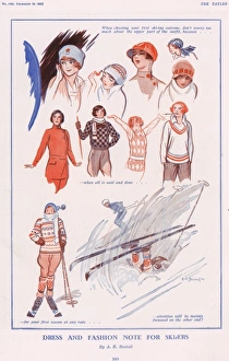 Dress And Fashion Note For Skiiers, by A. E. Bestall Dress And Fashion Note For Skiiers, by A. E. Bestall
