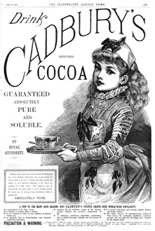1900 full page UK  newspaper advertising for Cadbury's Cocoa #2