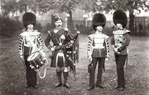Drummer, Piper, Bandsmen 1st Scots Guards Drummer, Piper, Bandsmen 1st Scots Guards