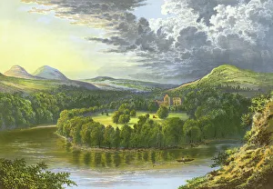 Dryburgh Abbey, on the River Tweed, Scotland Dryburgh Abbey, on the River Tweed, Scotland
