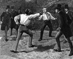 Images Dated 21st August 2015: Duel / Boulanger, 1888