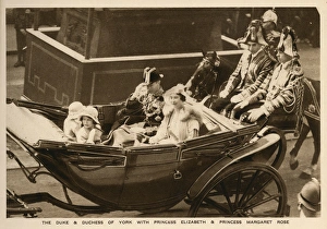 Duke and Duchess of York and daughters, Silver Jubilee Duke and Duchess of York and daughters, Silver Jubilee