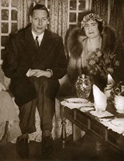 Duke and Duchess of York in the Princess little house Duke and Duchess of York in the Princess little house