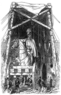 Duke of Wellington statue at Matthew Wyatts foundry Duke of Wellington statue at Matthew Wyatts foundry
