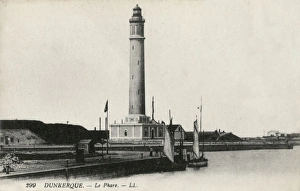 Images Dated 20th January 2016: Dunkirk, France - Dunkirk Lighthouse