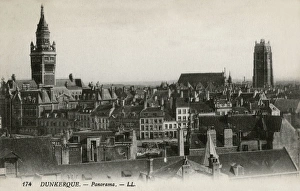 Images Dated 20th January 2016: Dunkirk, France - Panorama
