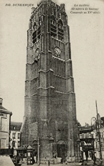 Images Dated 20th January 2016: Dunkirk, France - Saint ɬoi Belfry