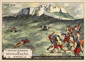 Dutch attack on Fortress of Muxima, Angola Dutch attack on Fortress of Muxima, Angola
