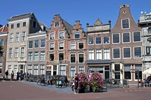 Dutch houses in Haarlem, The Netherlands Dutch houses in Haarlem, The Netherlands