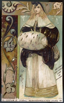 <b class=qtipBold><figcaption>Dutch Merchant's Wife</figcaption></b><br>A rich merchant's wife from Holland, dressed for winter, with a large ermine muff to keep her hands warm<br><em>© Mary Evans Picture Library</em> Dutch Merchant's Wife