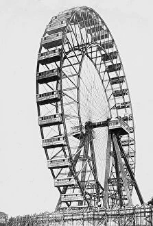 Ferris Collection: Earl's Court Wheel London Victorian period