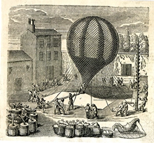 Early Ballooning - Inflating a balloon Early Ballooning - Inflating a balloon