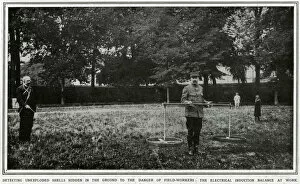 Detecting Gallery: An early bomb disposal method to detect unexploded bombs