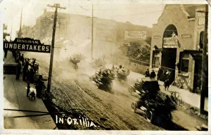 Early Stock Car Race, Orillia, Ontario Early Stock Car Race, Orillia, Ontario