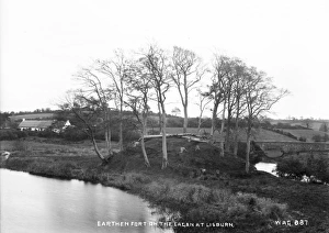 Earthen fort on the Lagan at Lisburn Earthen fort on the Lagan at Lisburn