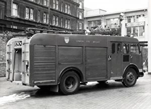 Images Dated 31st May 1965: East Ham Fire Brigade appliance