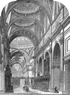 East Transept of St. Pauls Cathedral, London, 1860 East Transept of St. Pauls Cathedral, London, 1860