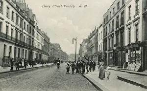 Ebury Street, Pimlico Road Print London