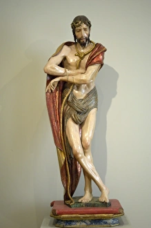 Ecce Homo, 1525. Polychrome sculpture by Alonso Ecce Homo, 1525. Polychrome sculpture by Alonso