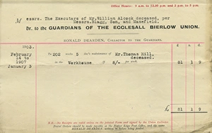 Ecclesall Bierlow Claim for Inmate Maintenance Ecclesall Bierlow Claim for Inmate Maintenance
