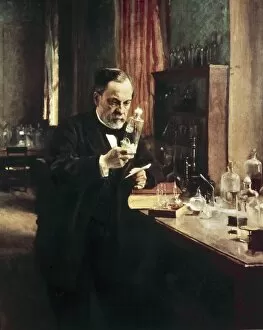 EDELFELT, Albert Gustaf (1854-1905). Louis Pasteur